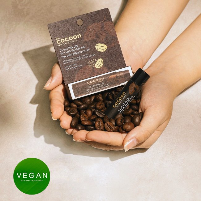 Hình ảnh sản phẩm Cà phê đắk lắk làm sạch da chết môi cocoon: