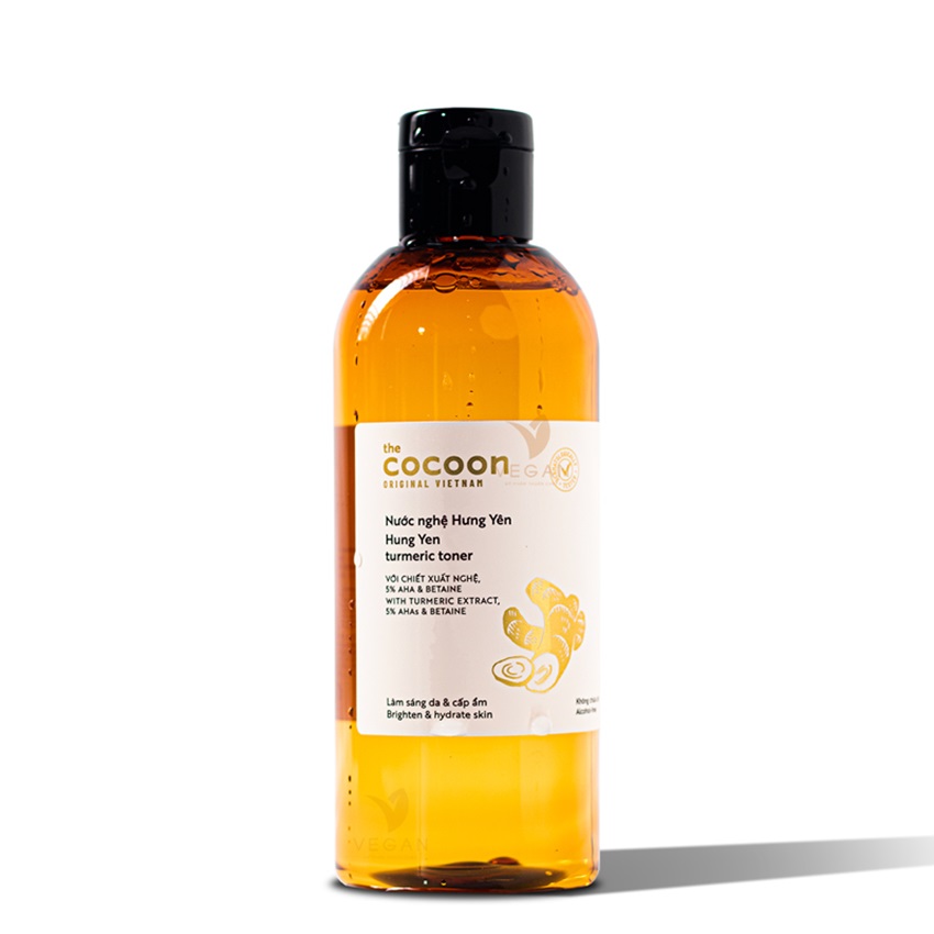 Bigsize - Nước nghệ Hưng Yên (toner) Cocoon làm sáng da & cấp ẩm 310ml Bigsize - Nước nghệ Hưng Yên (toner) Cocoon làm sáng da & cấp ẩm 310ml