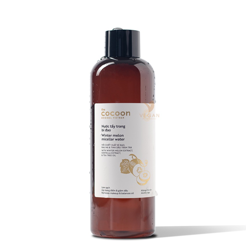 Nước tẩy trang bí đao cocoon 500ml dành cho da dầu, da mụn Nước tẩy trang bí đao cocoon 500ml dành cho da dầu, da mụn