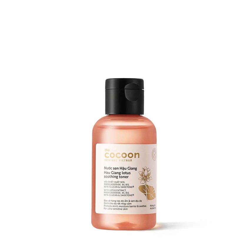 Toner nước cân bằng da SEN Hậu Giang cocoon 140ml Thuần Chay Toner nước cân bằng da SEN Hậu Giang cocoon 140ml Thuần Chay